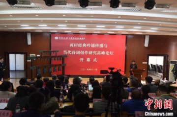 两岸师生学者以中华诗词为“媒”切磋学术