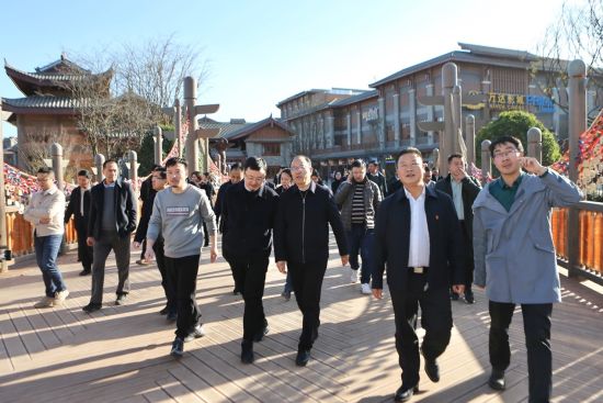 深化战略合作 推进品牌项目落地落实 玉溪市政府考察昆明融创文旅城