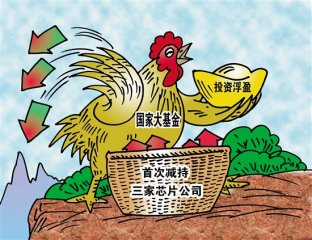 国家大基金首次减持芯片股