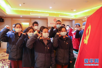 各地在抗疫斗争一线发展党员，为打赢疫情防控阻击战提供坚强组织保证—— “火线”入党，集聚更强战疫力量