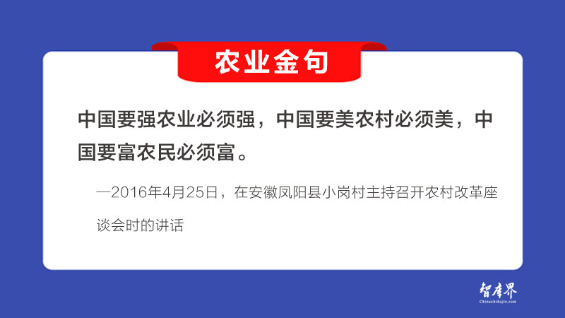 农业金句