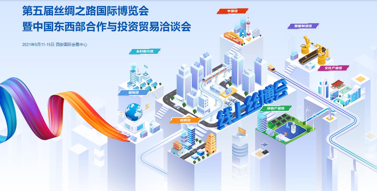 第五届丝绸之路国际博览会暨中国东西部合作与投资贸易洽谈会丨线上丝博会