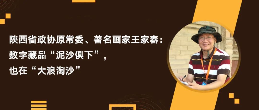 陕西省政协原常委、著名画家王家春：数字藏品“泥沙俱下”，也在“大浪淘沙”