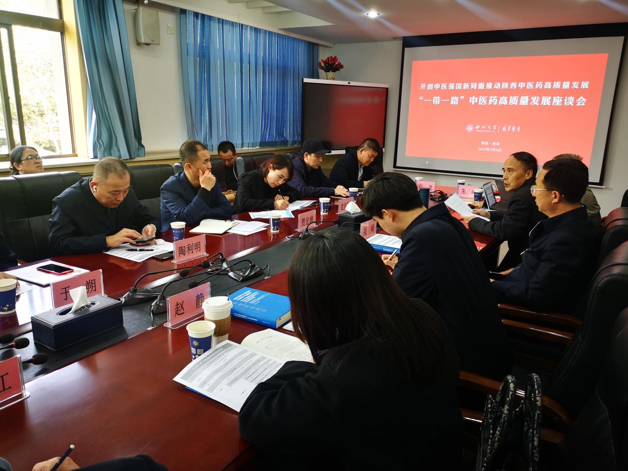 “一带一路”中医药高质量发展座谈会——中医药企业要成为高质量发展引领者