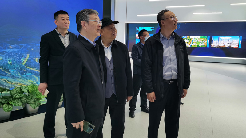 国务院发展研究中心研究员、国声智库名誉主任李国强一行调研丝路科学城
