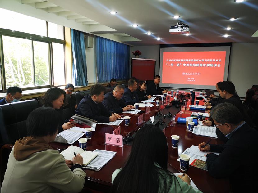 “一带一路”中医药高质量发展座谈会 科技赋能振兴中医药产业发展