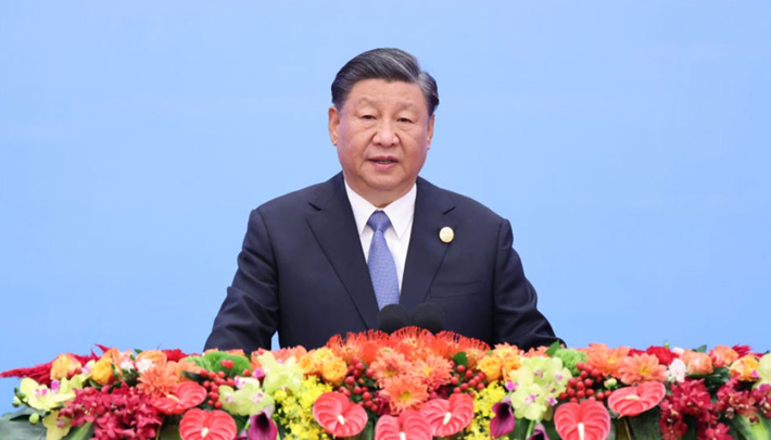 习近平在第三届“一带一路”国际合作高峰论坛开幕式上发表主旨演讲