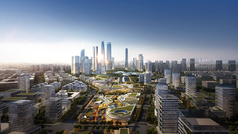 未来之瞳城市概念图