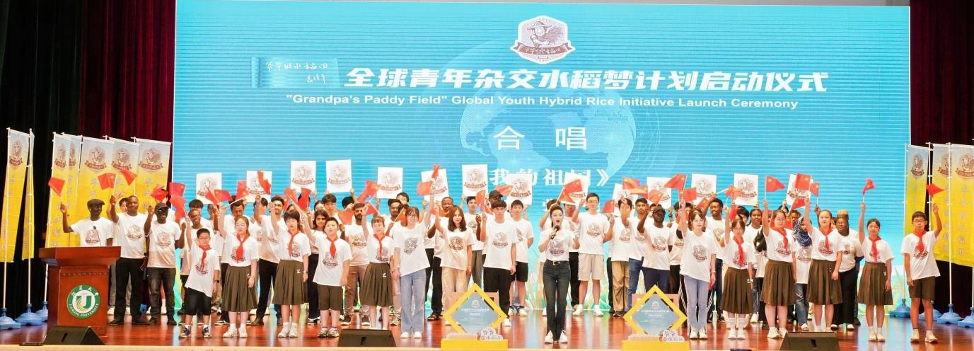 联合国粮农组织等联合主办“爷爷的水稻田” 全球青年杂交水稻梦计划在镇江启动
