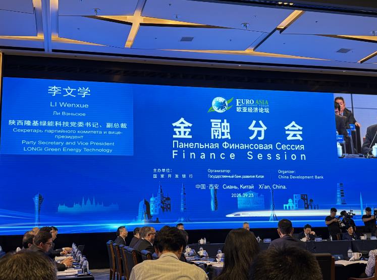 2025欧亚经济论坛金融分会在西安举行