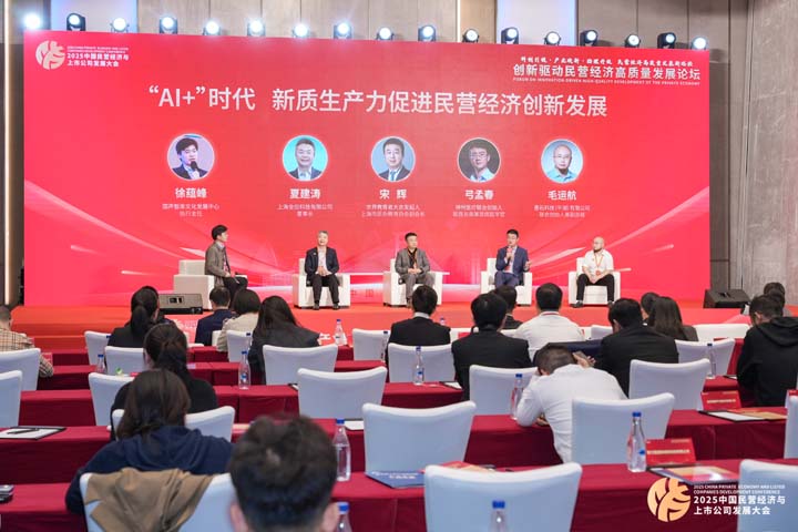 “‘AI+’时代新质生产力促进民营经济创新发展”圆桌对话