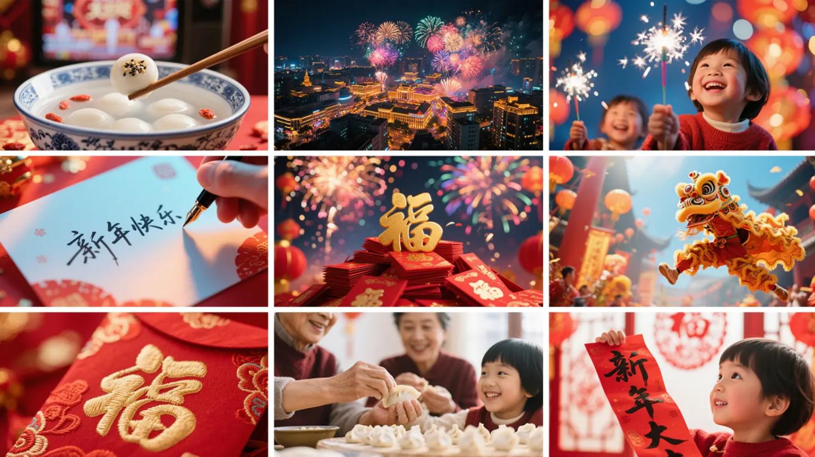 2026年马年新年春节元旦团圆喜庆