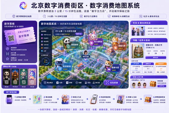北京数字消费地图系统上线，打造数字经济体验周“数实融合”新标杆