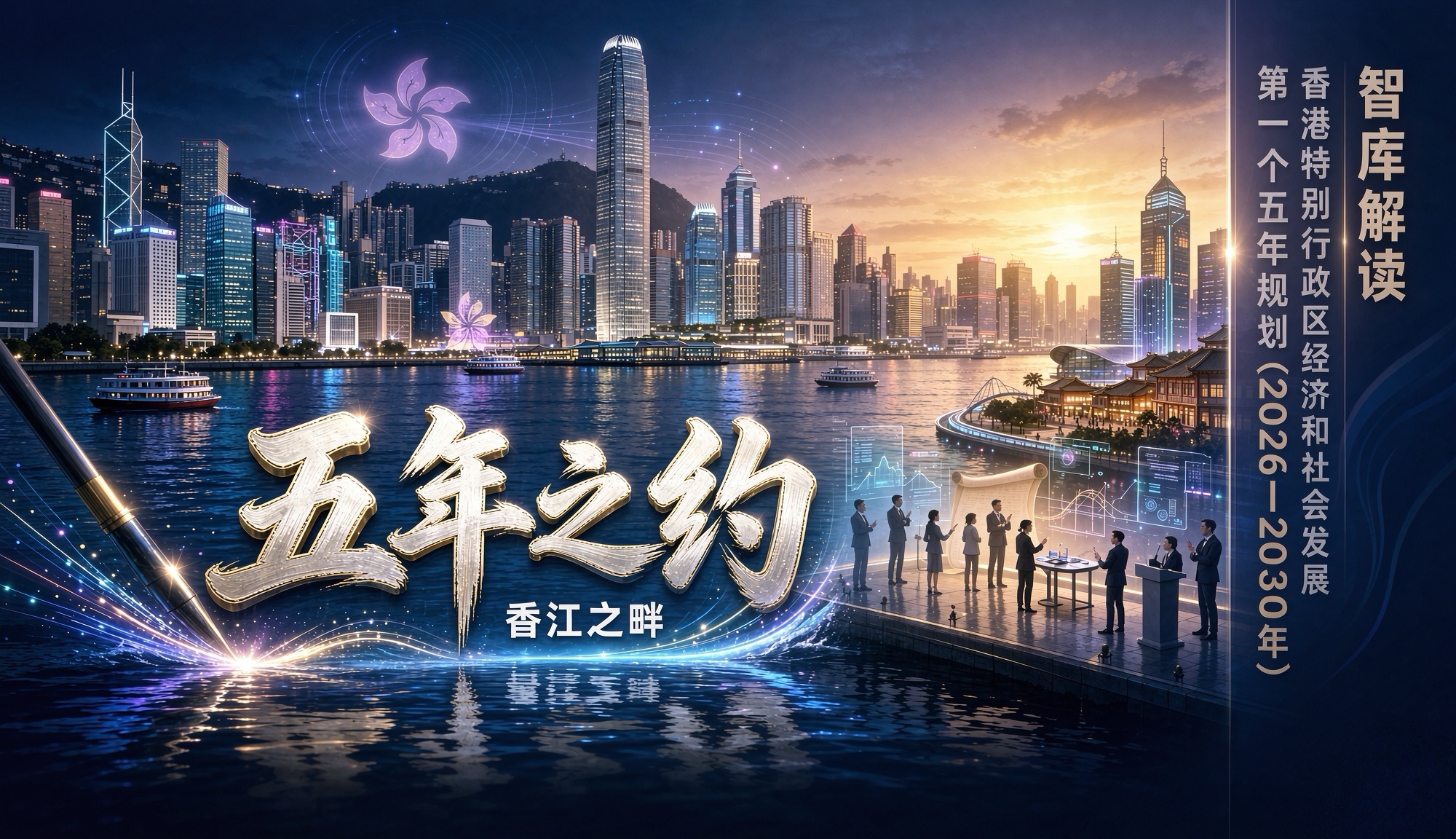 把“五年之约”写在香江之畔——智库解读《香港特别行政区经济和社会发展第一个五年规划（2026—2030年）》